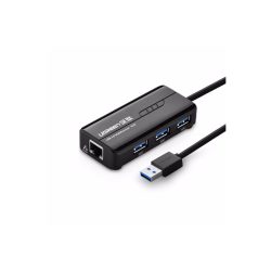 UGREEN 20265 USB HUB 3X USB 3.0 3 GIGABIT MREŽA