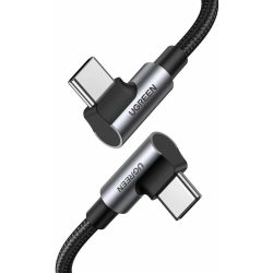 UGREEN US335 KOTNI (2) KABEL USB C 100W 2M SIV
