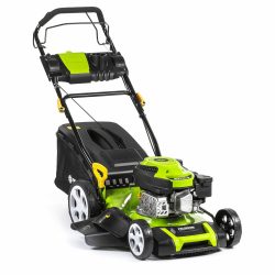 Fieldmann FZR4616-144B bencinska samohodna kosilnica 4v1