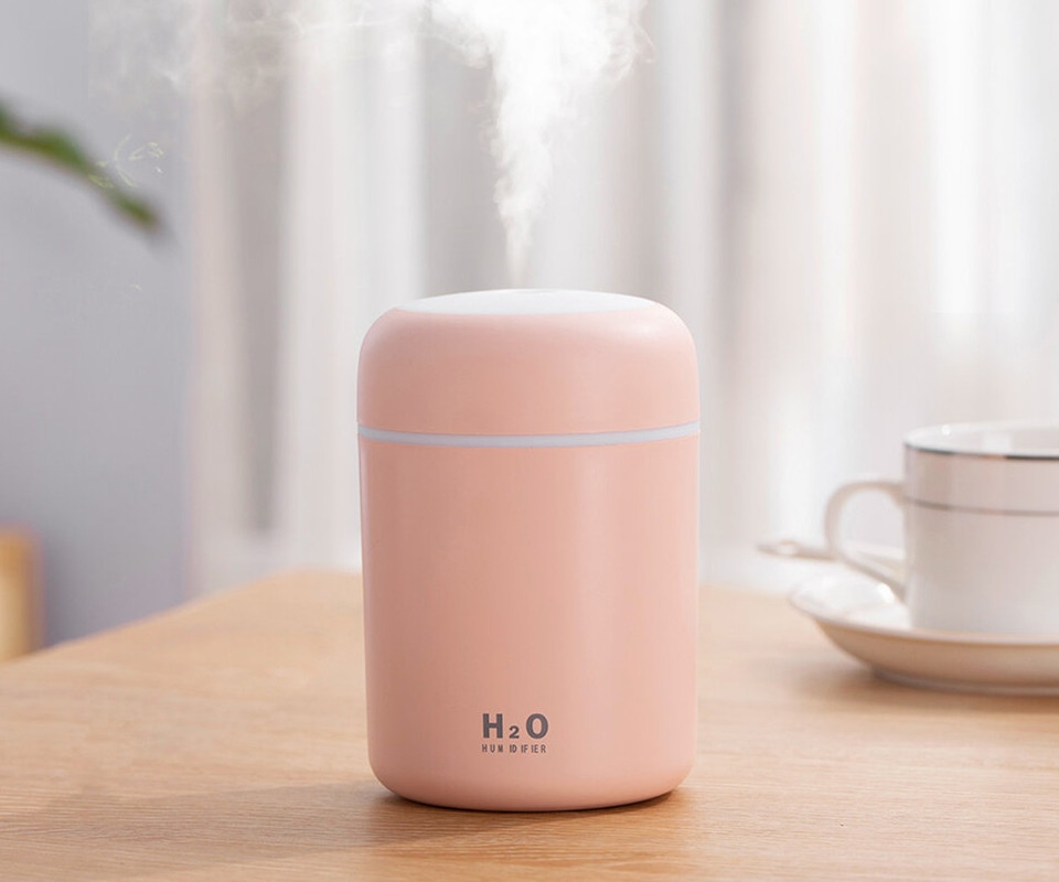 Platinet PADYM107 vlažilec in osvežilec zraka, 300ml, arometerapija, vlaženje zraka, RGB LED osvetlitev, timer / časovnik, roza - slika 3
