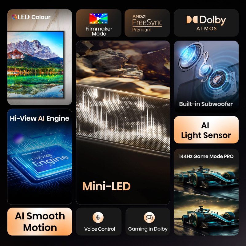 HISENSE TV ULED (Mini LED) 50E8Q - slika 3