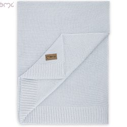 MoMi HUG otroška odeja, kakovostna tkanina, varna za kožo, 50% bombaž, 50% bambus, 110x80cm, siva