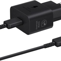 ADAPTER+KABEL HITRI TYPE-C TO TYPE-C 25W BLACK
